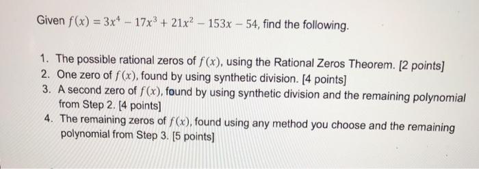 Solved Problem 6: Use The Graph Below To Answer The | Chegg.com