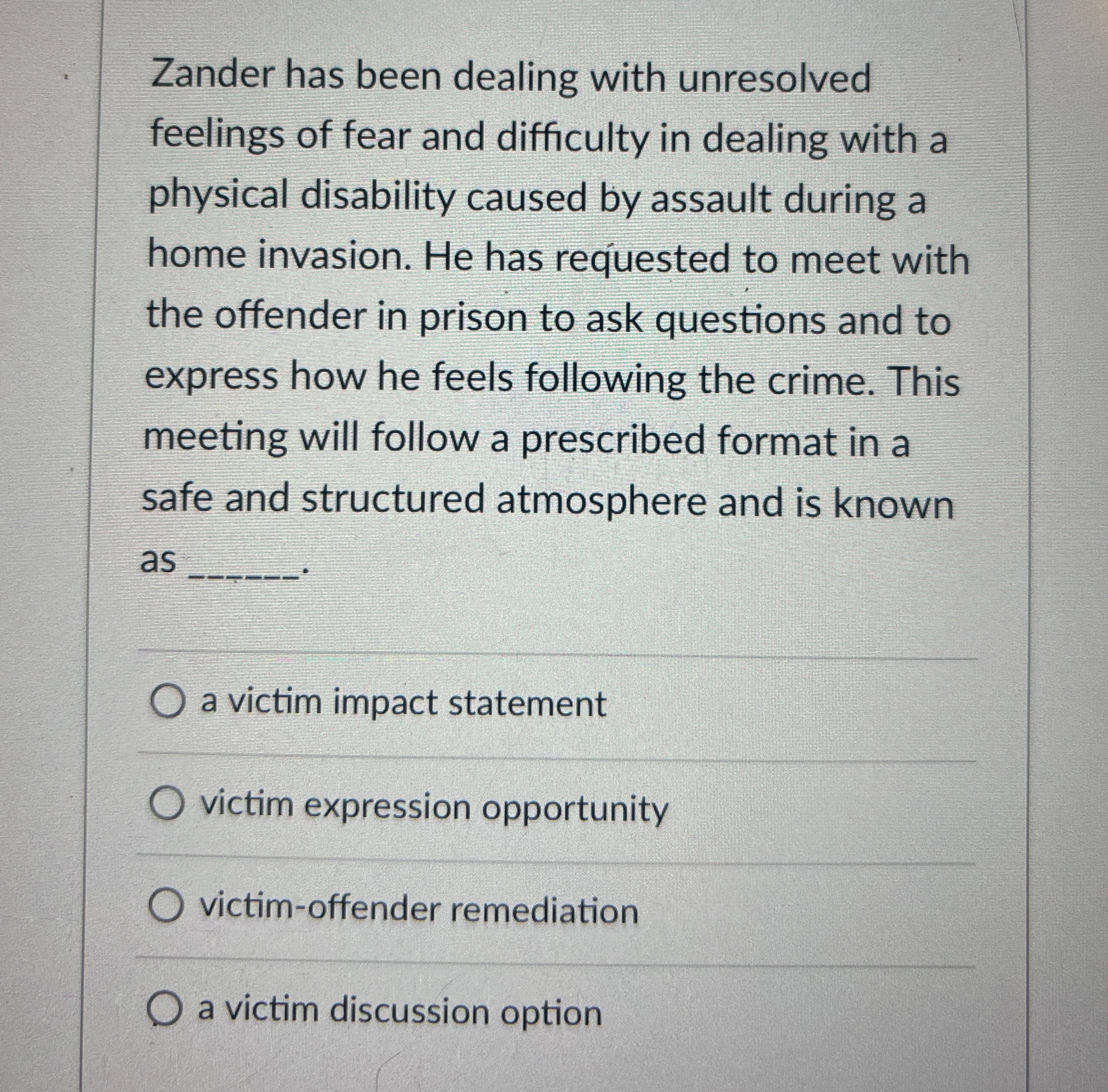 Solved Zander has been dealing with unresolved feelings of | Chegg.com