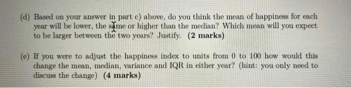 Solved 3. Consider the following box plots for average | Chegg.com