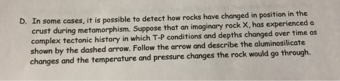 Solved D. In some cases, it is possible to detect how rocks | Chegg.com