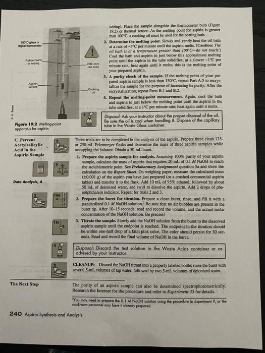 Experiment 19 Aspirin Synthesis And Analysis 40+ Pages Summary Doc [1.35mb] - Updated 