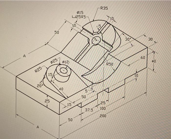 Solved -R35 15 02575 10 10 5 50 30 30 А 60 012) 40 R50 R25 | Chegg.com