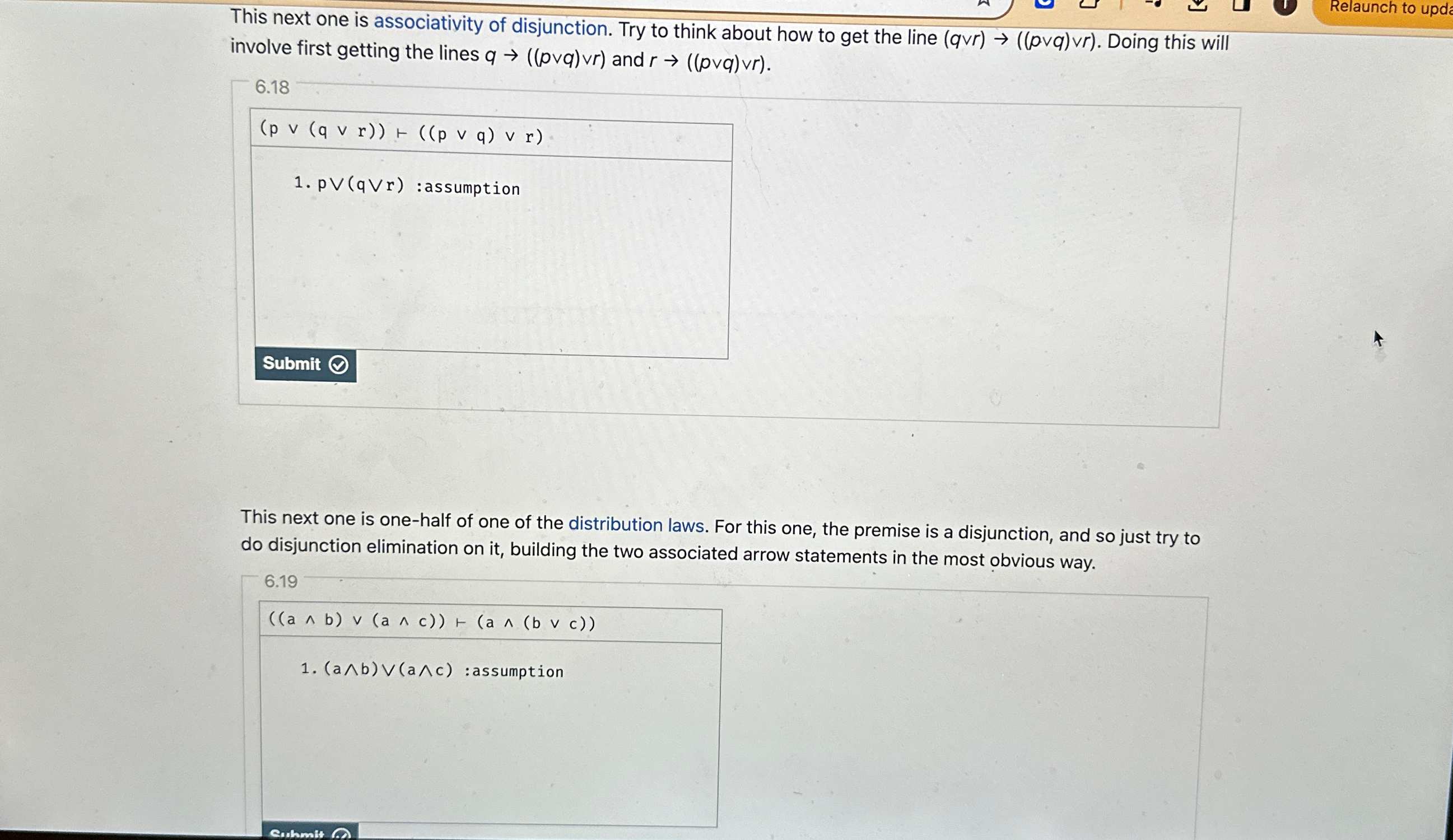 6.186.19|This next one is one-half of one of the | Chegg.com
