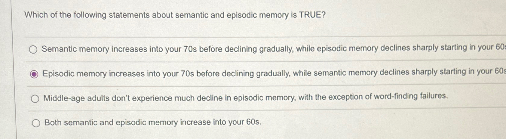 Solved Which of the following statements about semantic and | Chegg.com