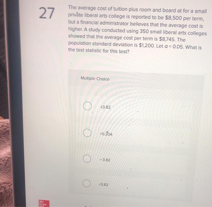 26 The Average Cost Of Tuition Plus Room And Board Chegg