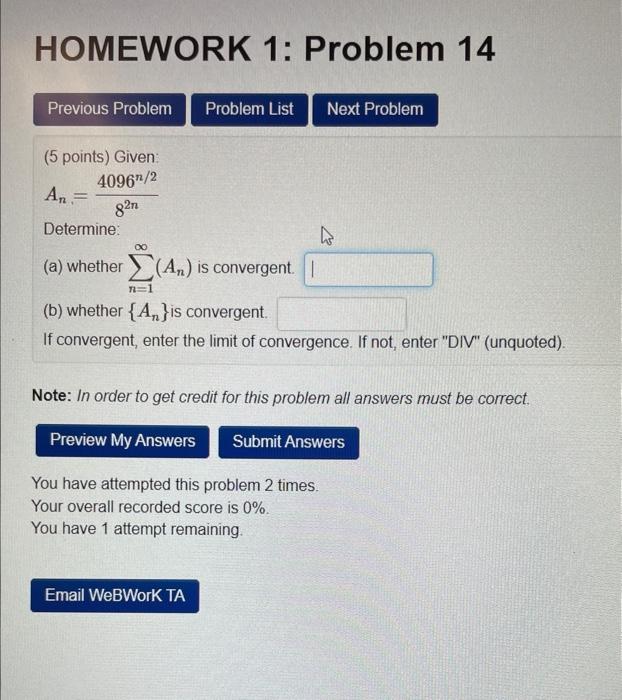 Solved HOMEWORK 1: Problem 14 (5 Points) Given: | Chegg.com