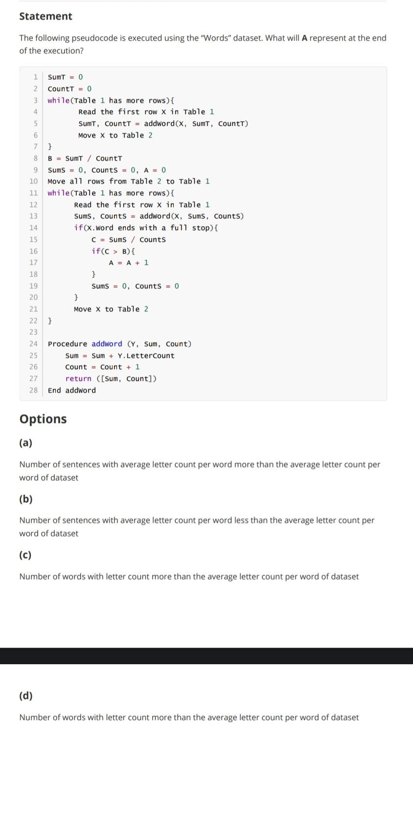 solved-statement-the-following-pseudocode-is-executed-using-chegg