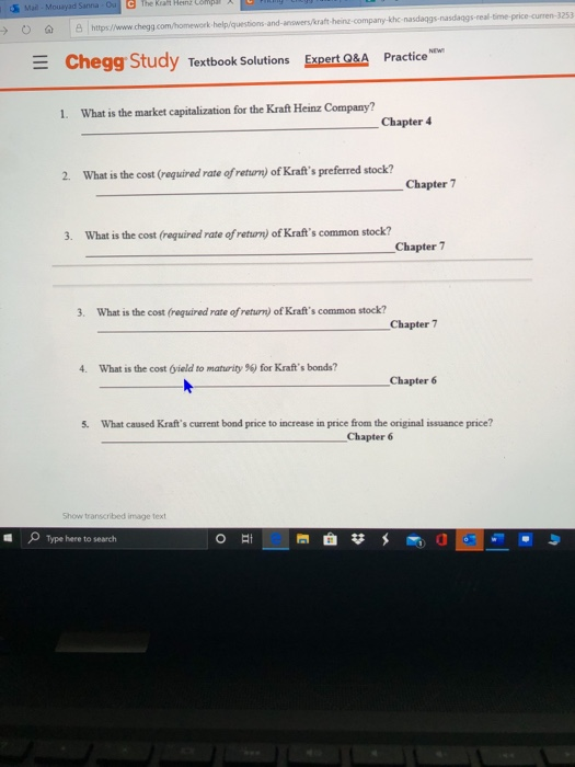 Solved = Chegg Study Textbook Solutions Expert Q&A Practice | Chegg.com