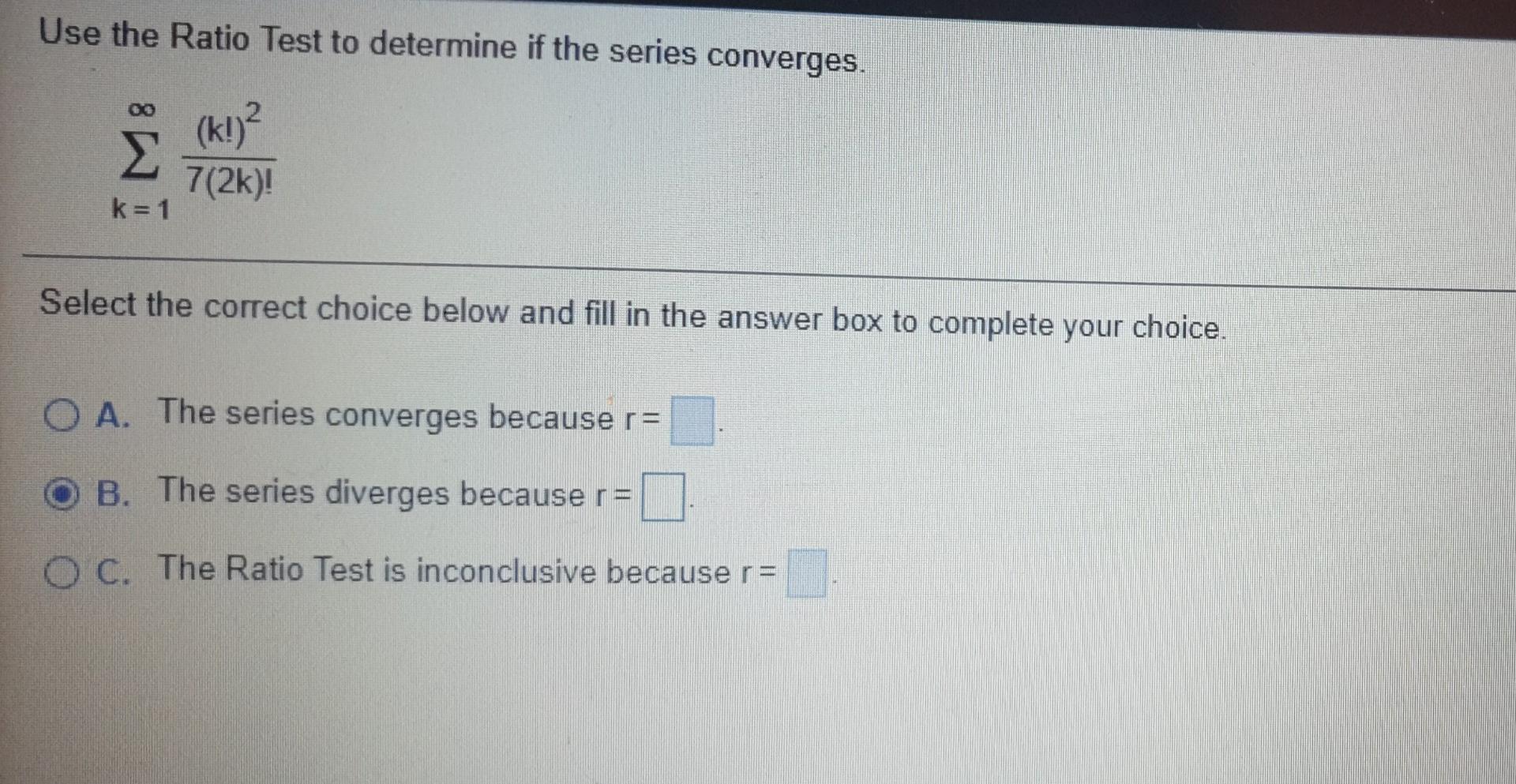 Solved Use The Limit Comparison Test To Determine Whether | Chegg.com