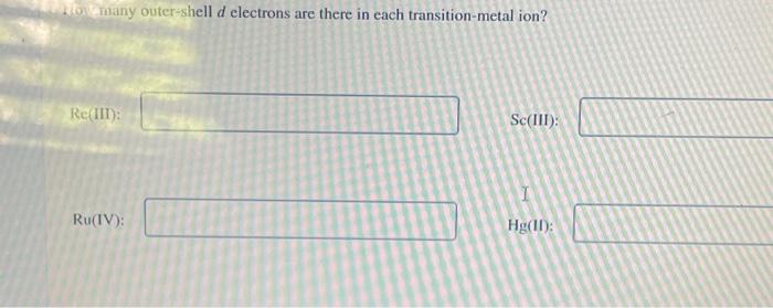 number of d electrons present in m shell of ag ion