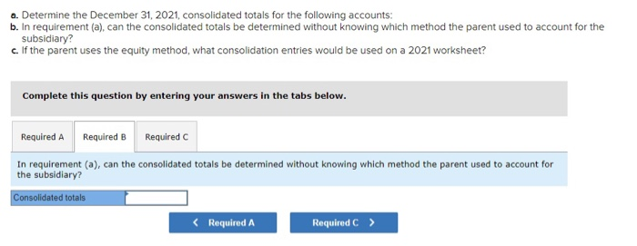 Solved The Following Are Selected Accounts And Balances For | Chegg.com