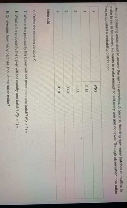 Solved Use the following information to answer the next five | Chegg.com