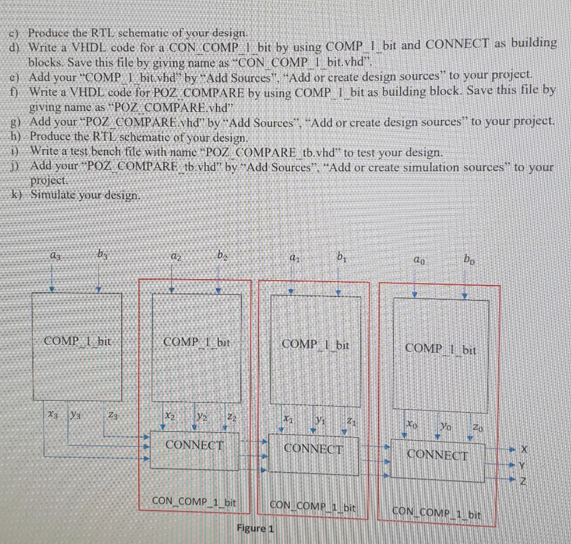 Solved 1) Create a new project as explained in your first | Chegg.com