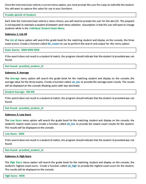 Solved PYTHON CODEShow code to copy and paste to test | Chegg.com