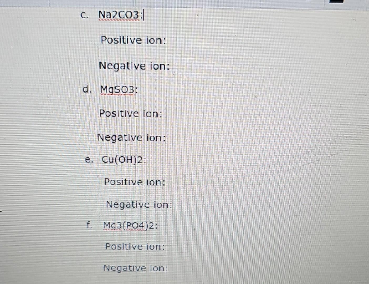 positive and negative ions with their symbols ll positive ions ll negative  ions ll chemistry ll 