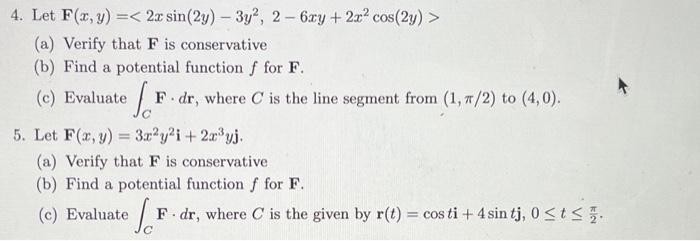 Solved 4 Let F X Y A