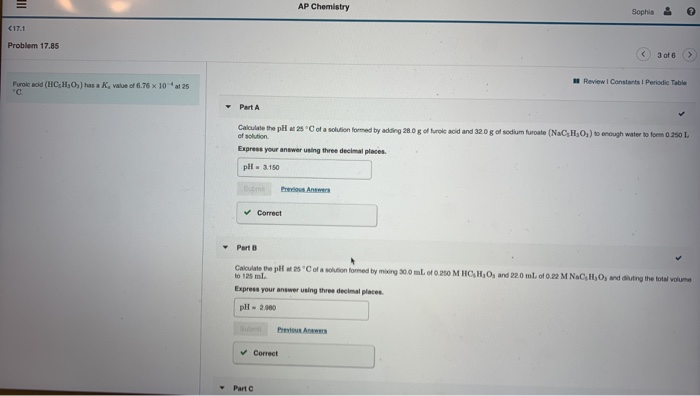 Solved I've already solved for part A and B except for part | Chegg.com