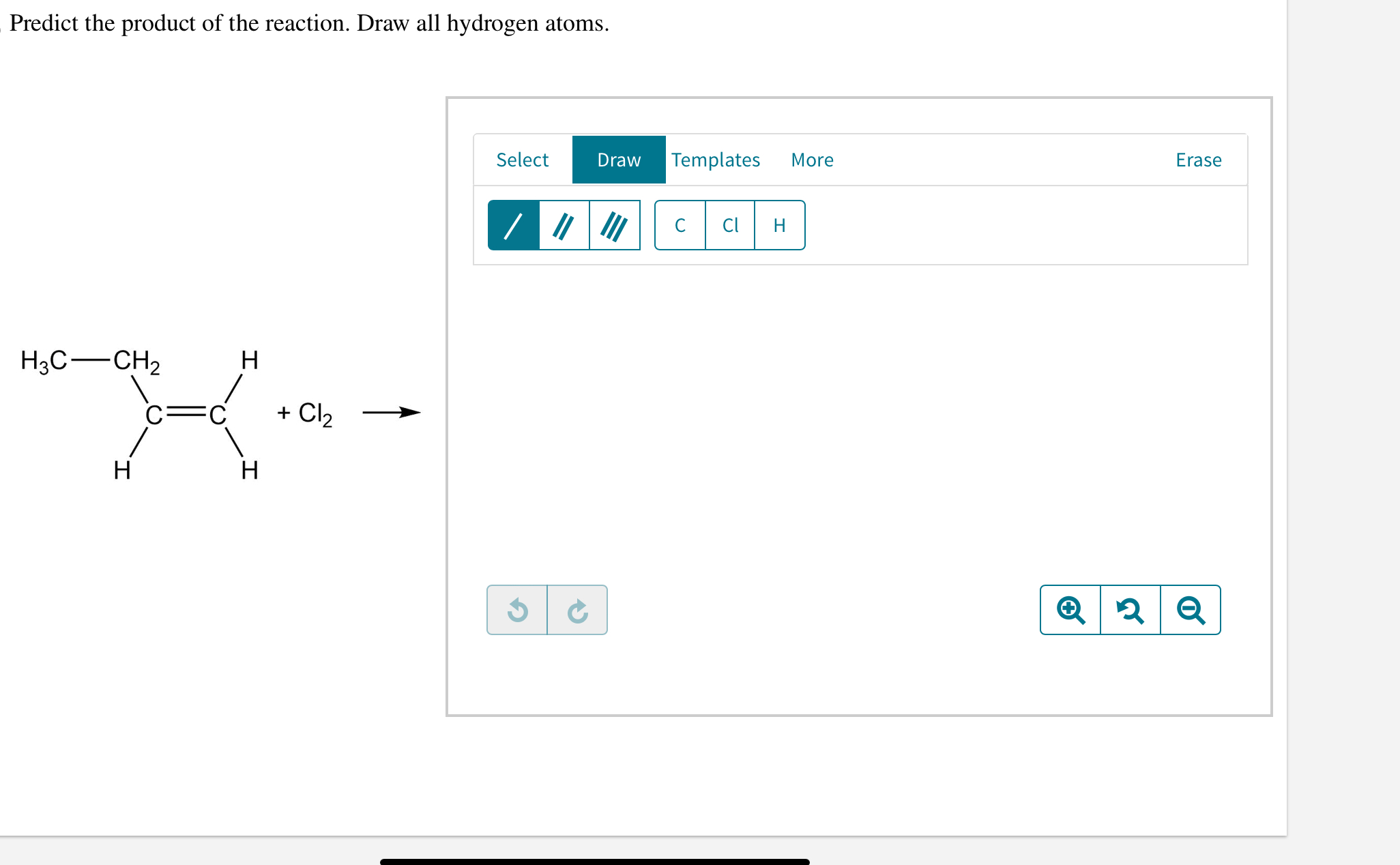 Predict the product of the reaction Draw all Chegg com