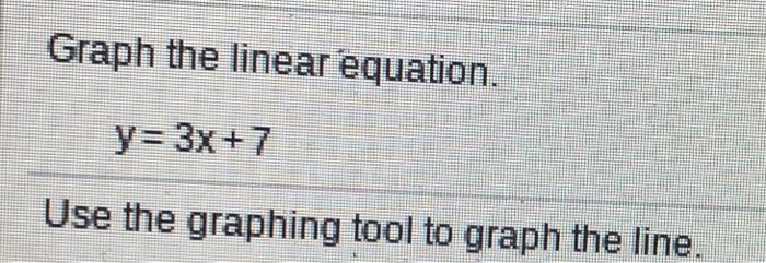 solve the linear equation 3 7 x 17 7