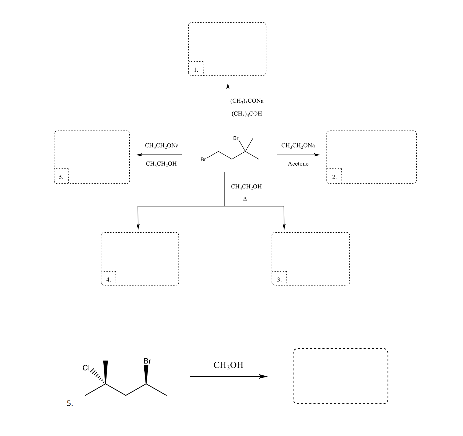 Solved predict the products for each reaction | Chegg.com