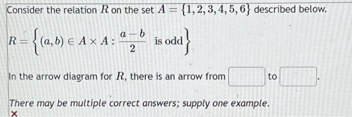 Solved Consider The Relation R On The Set A = {1, 2, 3, 4, | Chegg.com