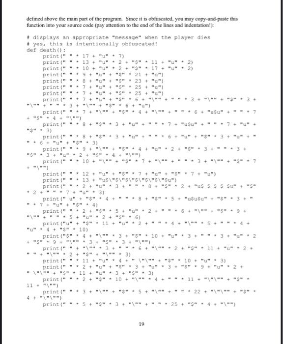 Solved Below Is Given The Description To write A python | Chegg.com
