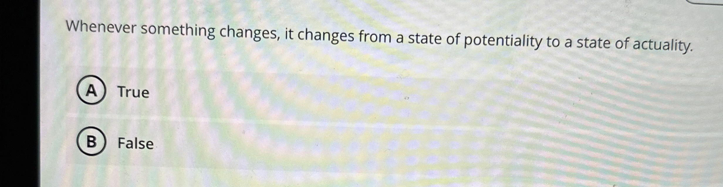 Solved Whenever something changes, it changes from a state | Chegg.com