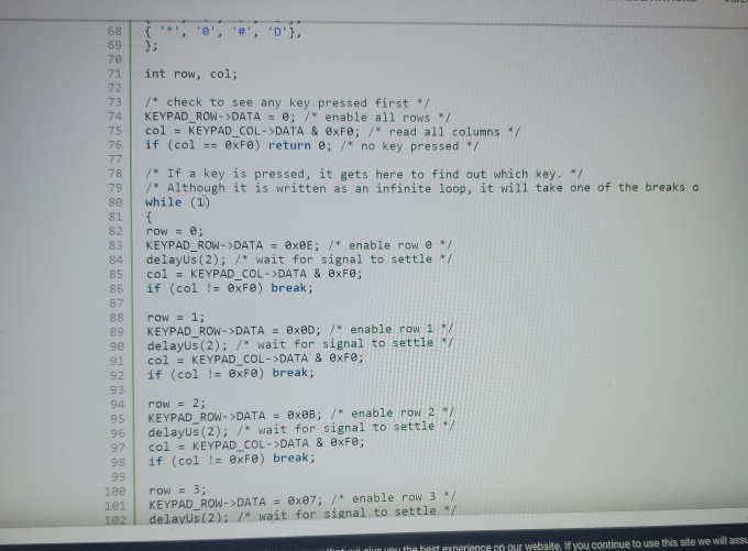 solved this is python code for , please put the ... 1 2 4. 5 6 7 8 9 10 11 -12 13 14 15 //Displays | Chegg.com
