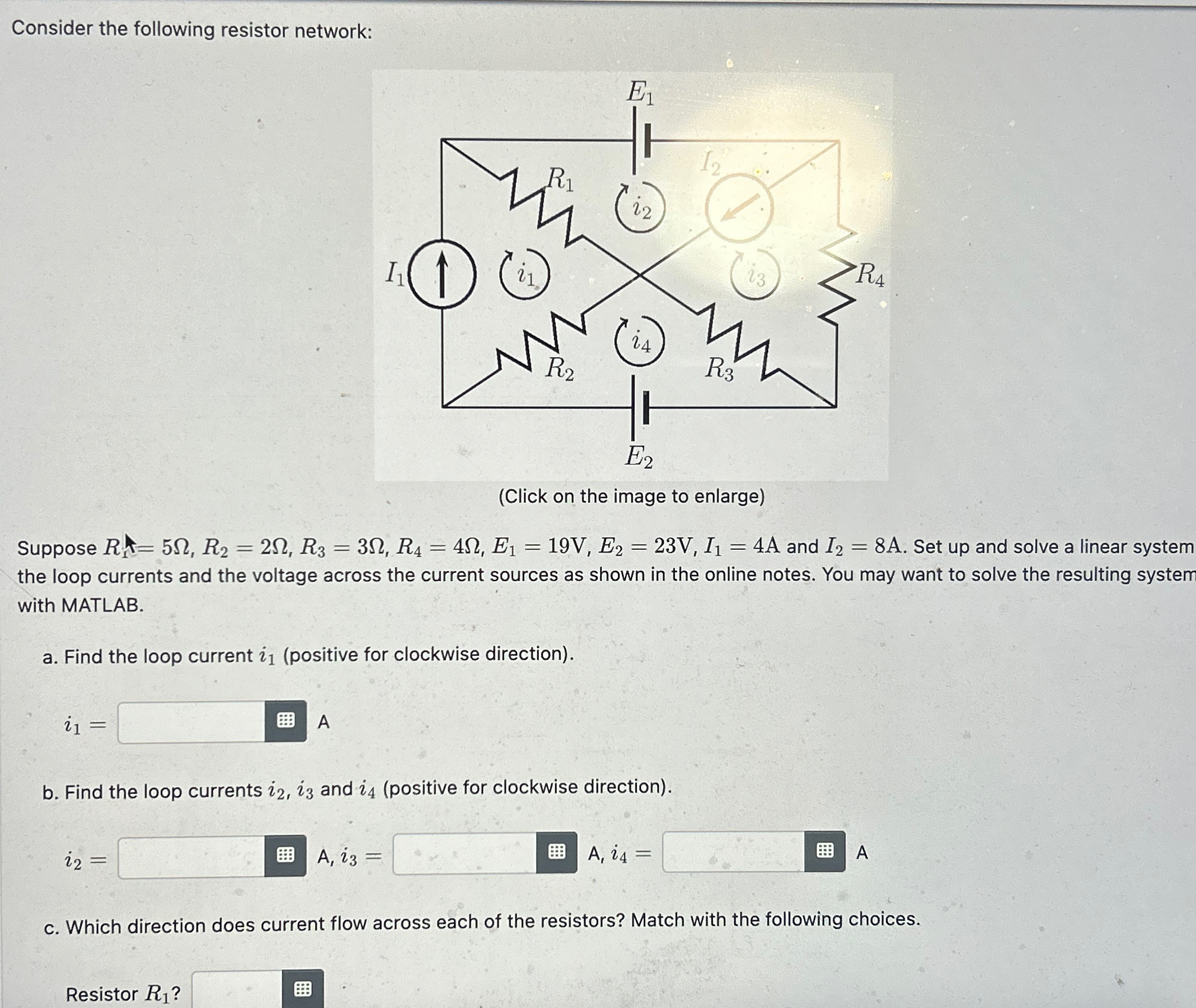 Solved Consider the following resistor network:Suppose | Chegg.com