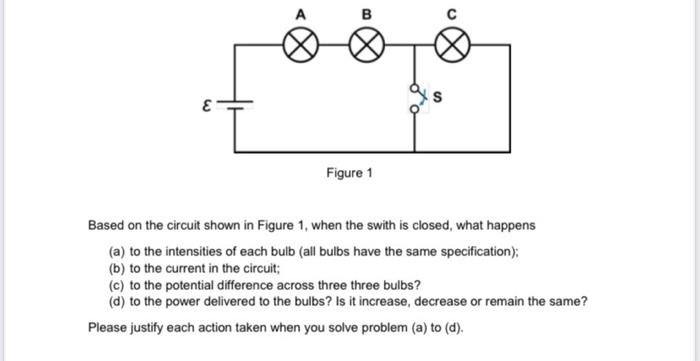 Solved B Figure 1 Based On The Circuit Shown In Figure 1, | Chegg.com