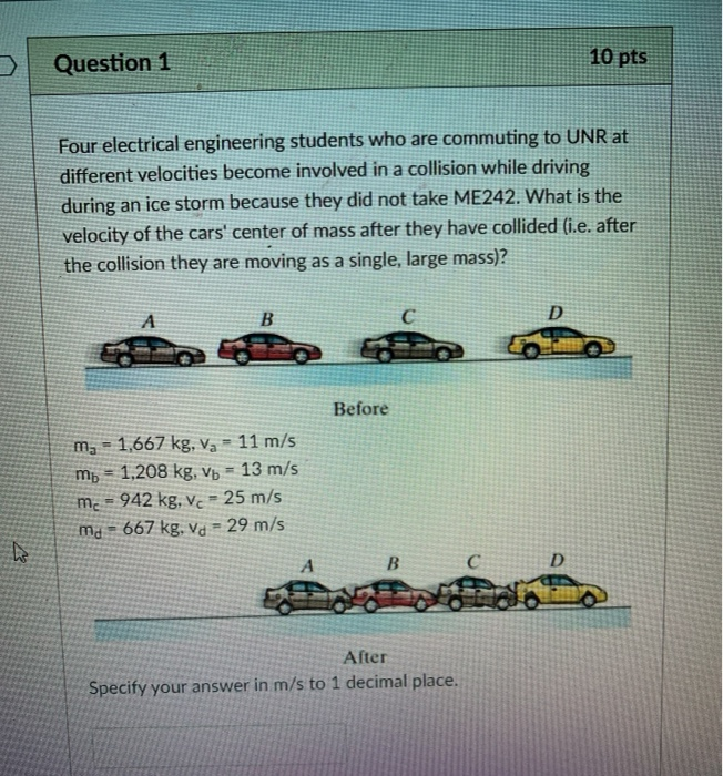 Solved Question 1 10 pts Four electrical engineering | Chegg.com