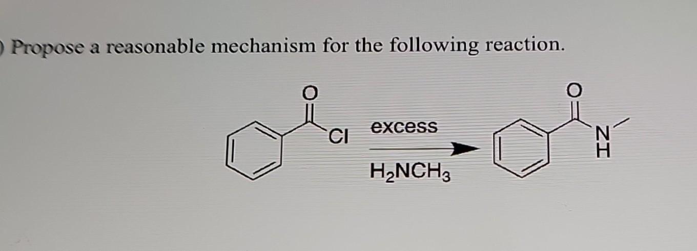 Solved Propose a reasonable mechanism for the following | Chegg.com