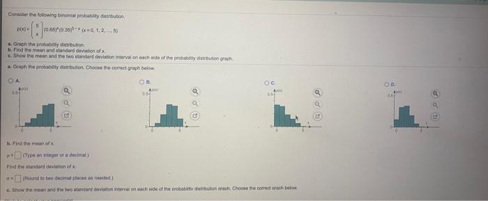 Solved Consider the following binomial probability | Chegg.com