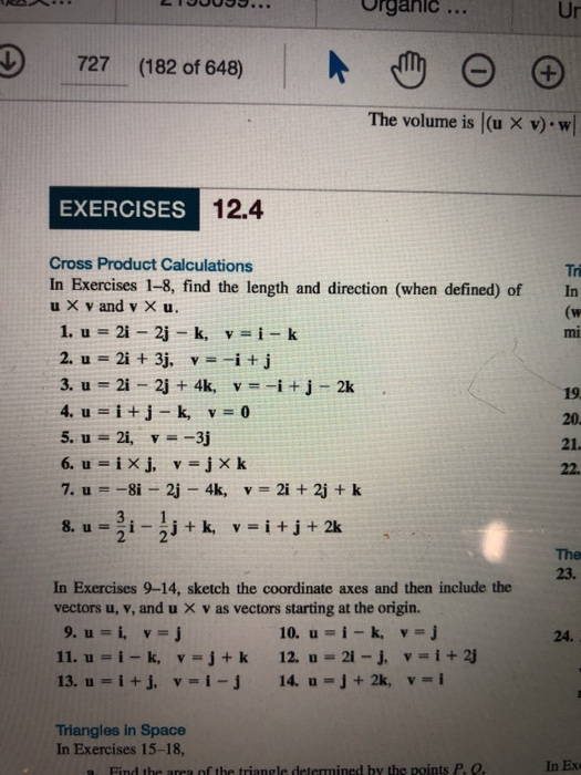 Juuuu Urganic D 727 1 Of 648 A M The Chegg Com