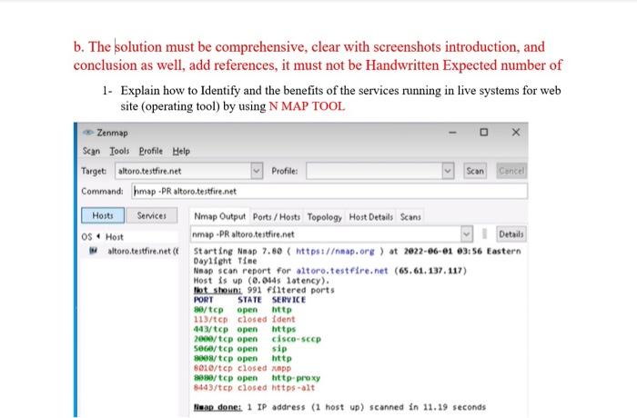 Solved Bb. Ethical Hacking Subject There Is In The Image | Chegg.com