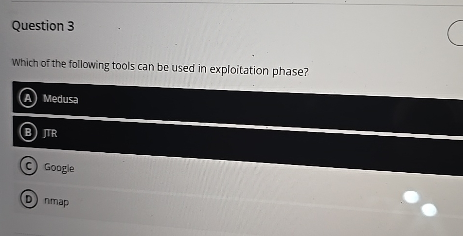 Solved Question 3Which of the following tools can be used in | Chegg.com