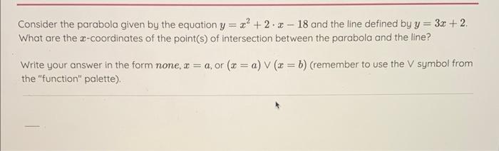 Solved Consider the parabola given by the equation y=x2+2 | Chegg.com