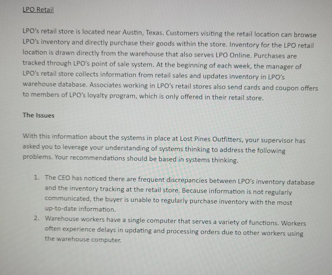 Solved construct a feedback loop model in visio that will