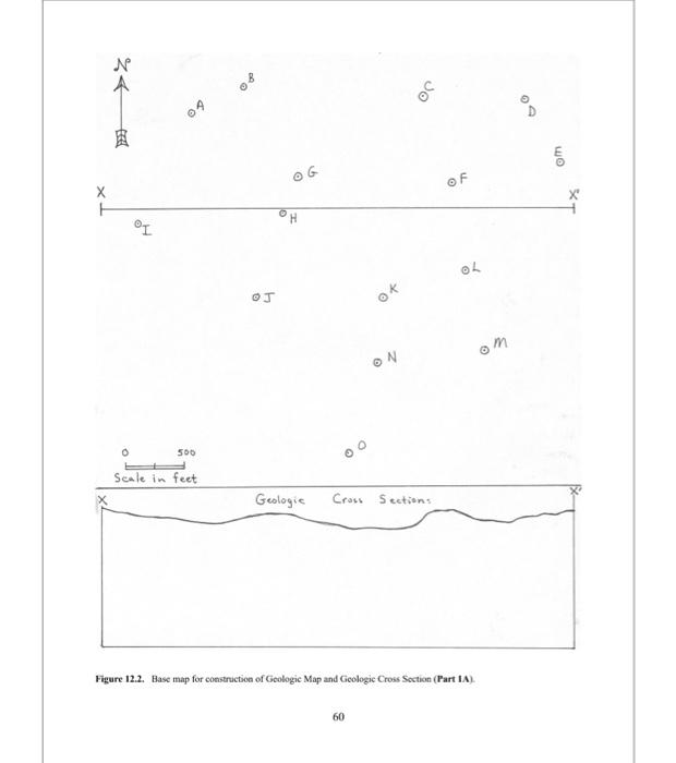 Solved Construction of Geologic Maps and Geologic Cress | Chegg.com