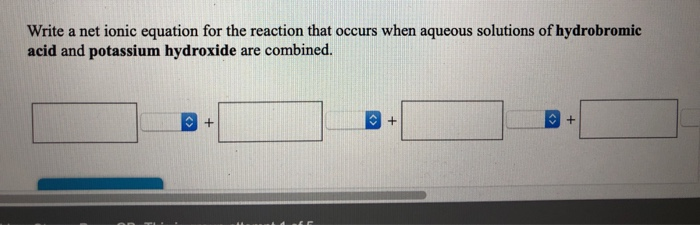 Solved Write Net Ionic Equations For Gas Forming Reactions 3457