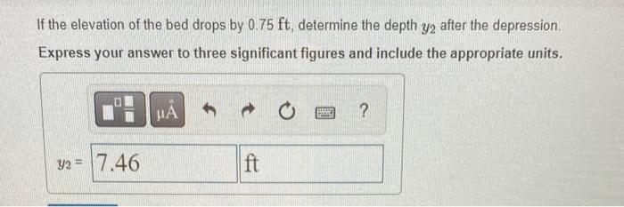 Solved The rectangular channel has a width of 8ft and | Chegg.com