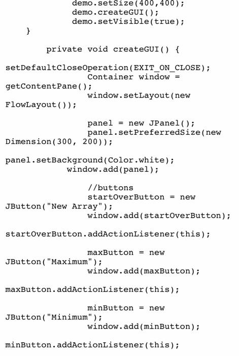 Solved Submit the following: List of source code with | Chegg.com