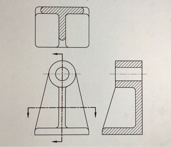 Solved Draw figure 5.3-2 in Solidworks, using the Rib | Chegg.com