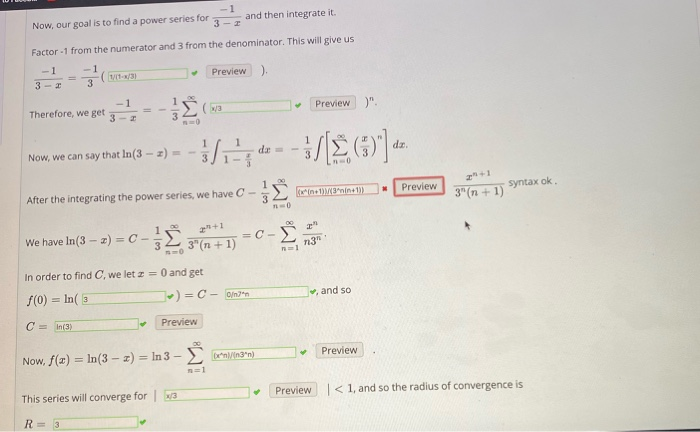 Solved Find a power series representation for the function | Chegg.com