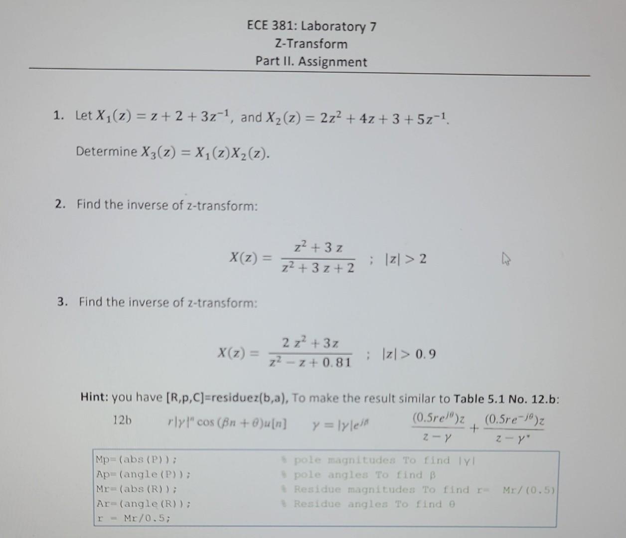 z 2 1 5 z 3 1 4 solution