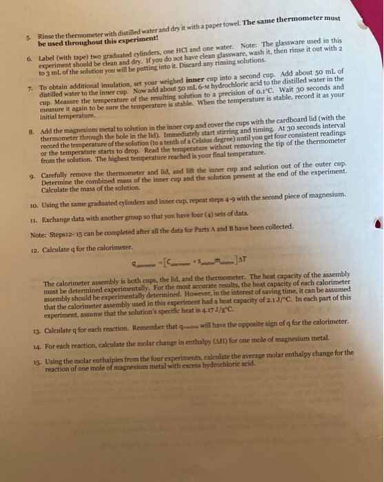 sources of error in hess law experiment