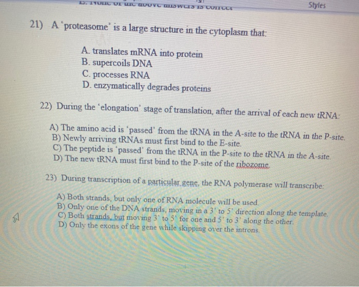 Solved July 26, 18) A mutation occurs such that a | Chegg.com