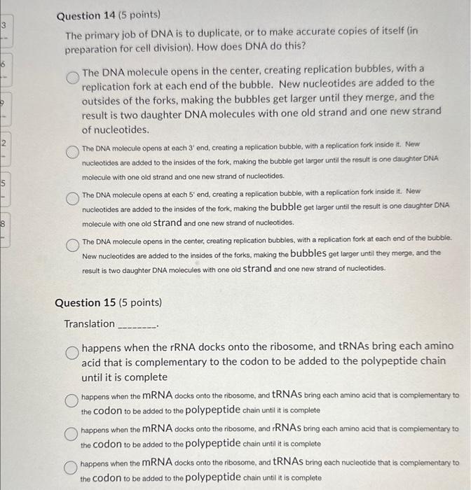 The primary job of DNA is to duplicate, or to make accurate copies of itself (in preparation for cell division). How does DNA