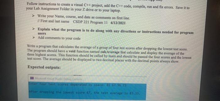 Solved please write in simple C++ nothing complicated just | Chegg.com