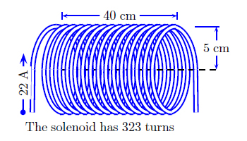 Solved Given: μ0 = 4 π x10^−7T.m/A. An air-core circular | Chegg.com